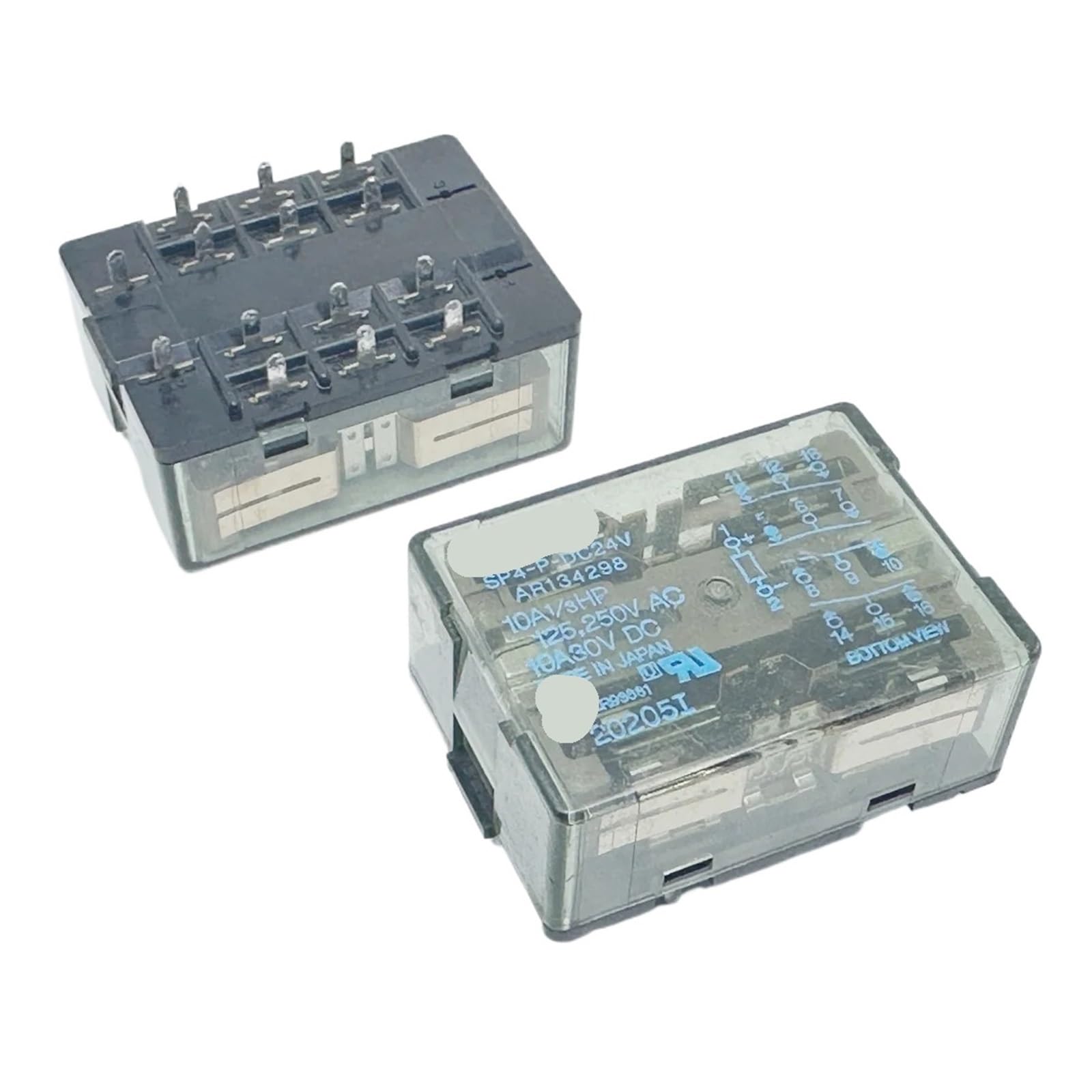 Relais SP4-P-DC24V 8 broches pour automatisation et commande de machine