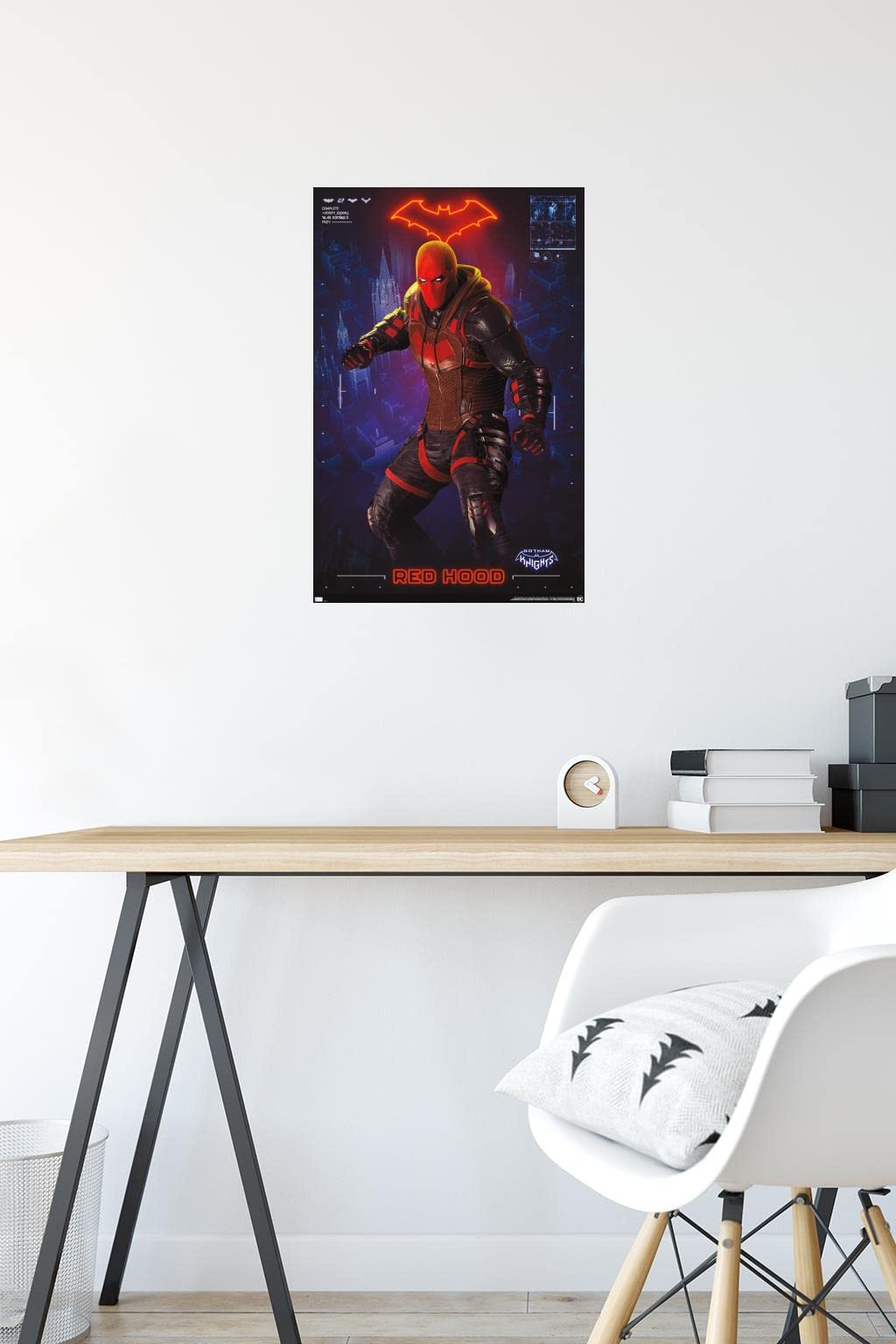 DC Comics Gotham Knights Red Hood Wall Poster - 22.375" X 34", Glossy Art Print, Made In USA - View #2