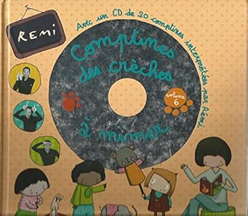 Paperback COMPTINES DES CRECHES A MIMER [French] Book