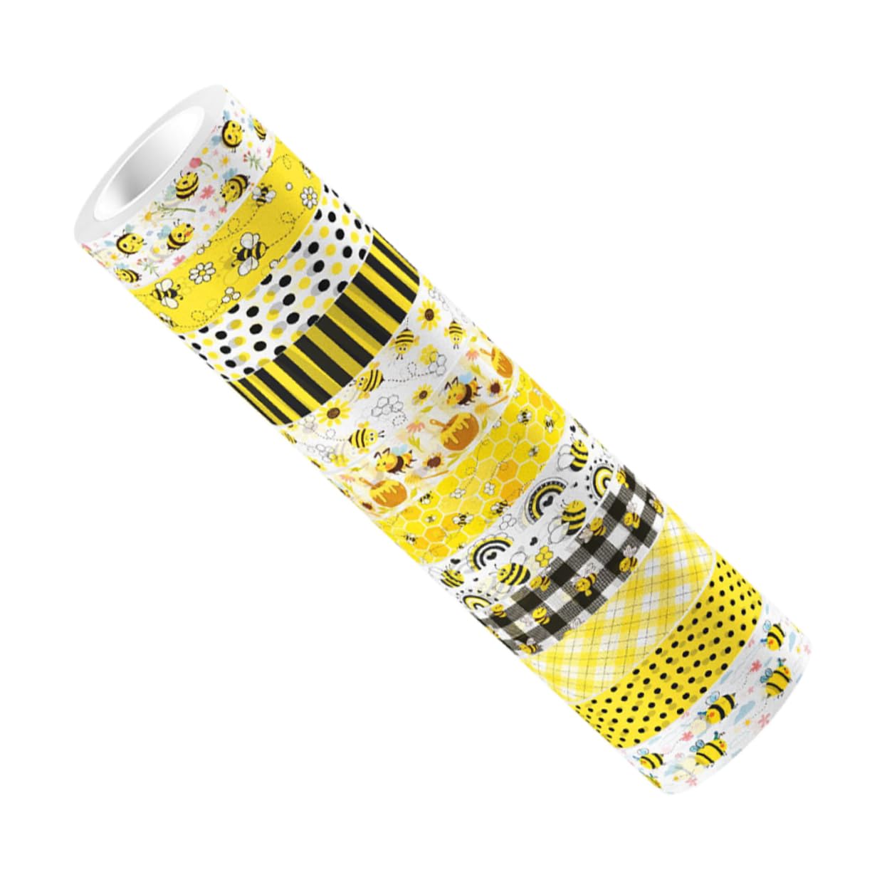 NUOBESTY 48rotoli Washi Tape Decorativo Stampa Api Nastro Adesivo Per Scrapbooking e Fai Da Te Set Stile Per Planner e