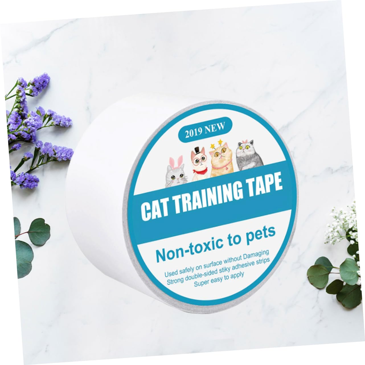 FRCOLOR 3 unidades de cinta rascador para gatos para muebles, transparente, protección contra arañazos, para muebles, gatos, alfombras, para mascotas, cinta adhesiva, protección de muebles, protección