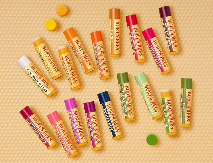 Burt's Bees 12 Count Lip Balm Variety Gift Pack -Stocking Stuffer - Assorted Flavors - Flavors Choosen at Random