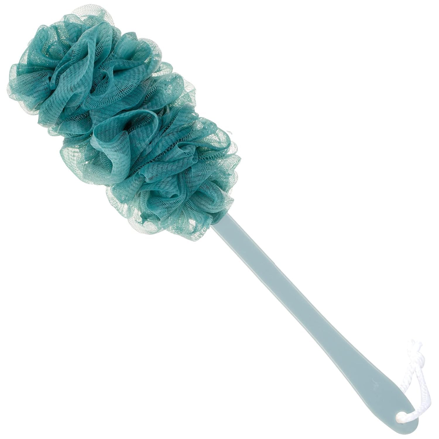 Loofah Long Handle Bath Body Brush, Back Scrubber for Shower, Soft Nylon Mesh Sponge On a Stick for Shower Men Women Kids Elderly, Exfoliating Scrub Cleaning Luffa for All Kinds of Skin (PACK OF-1)-image-27
