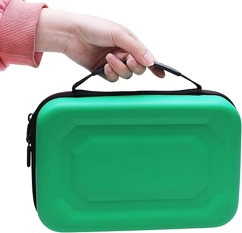 Vista 23 de LTGEM - Funda rígida para Leapfrog LeapPad Ultimate Ready para tablet, bolsa de almacenamiento protectora de viaje (negro y gris)