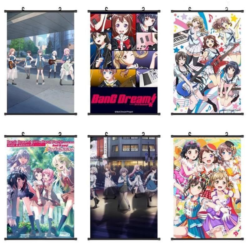 BanG Dream! ポスター　B2サイズ　高松燈&MyGO!!!!!　2枚 Amazon.co.jp: BanG Dream! 掛け絵 掛け軸 It's MyGO!!!! タペストリー