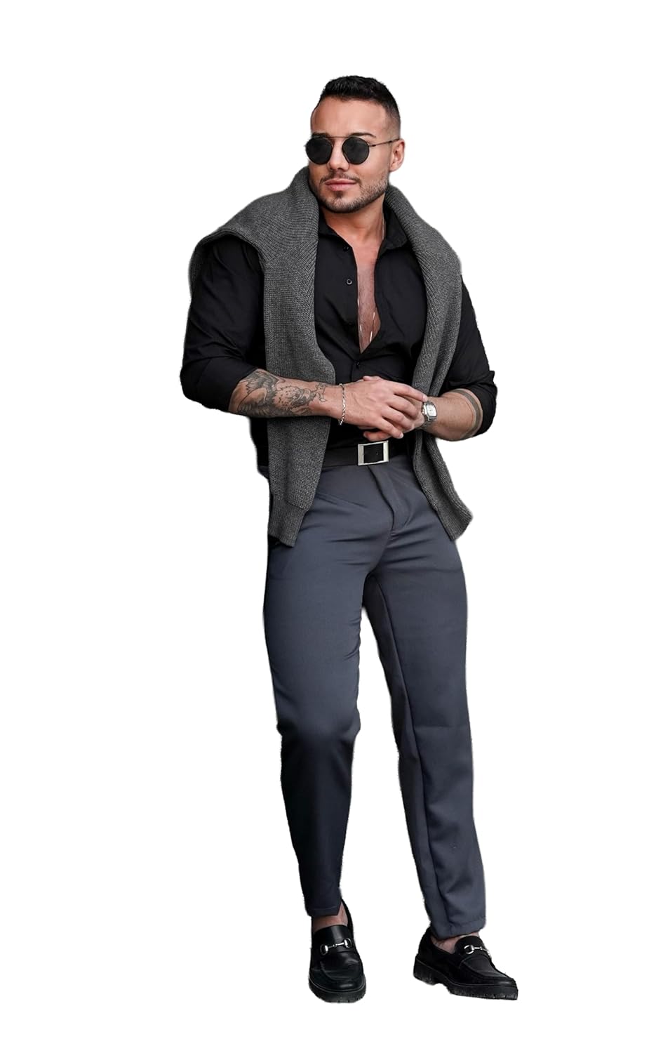 Calça Masculina Alfaiataria Milano em promoção! Veja a oferta e mais achadinhos de Calças 5 Hoje é o melhor dia para comprar Calça Masculina Alfaiataria Milano com aquele preço maroto! Promoção! Aproveite a oferta! 5