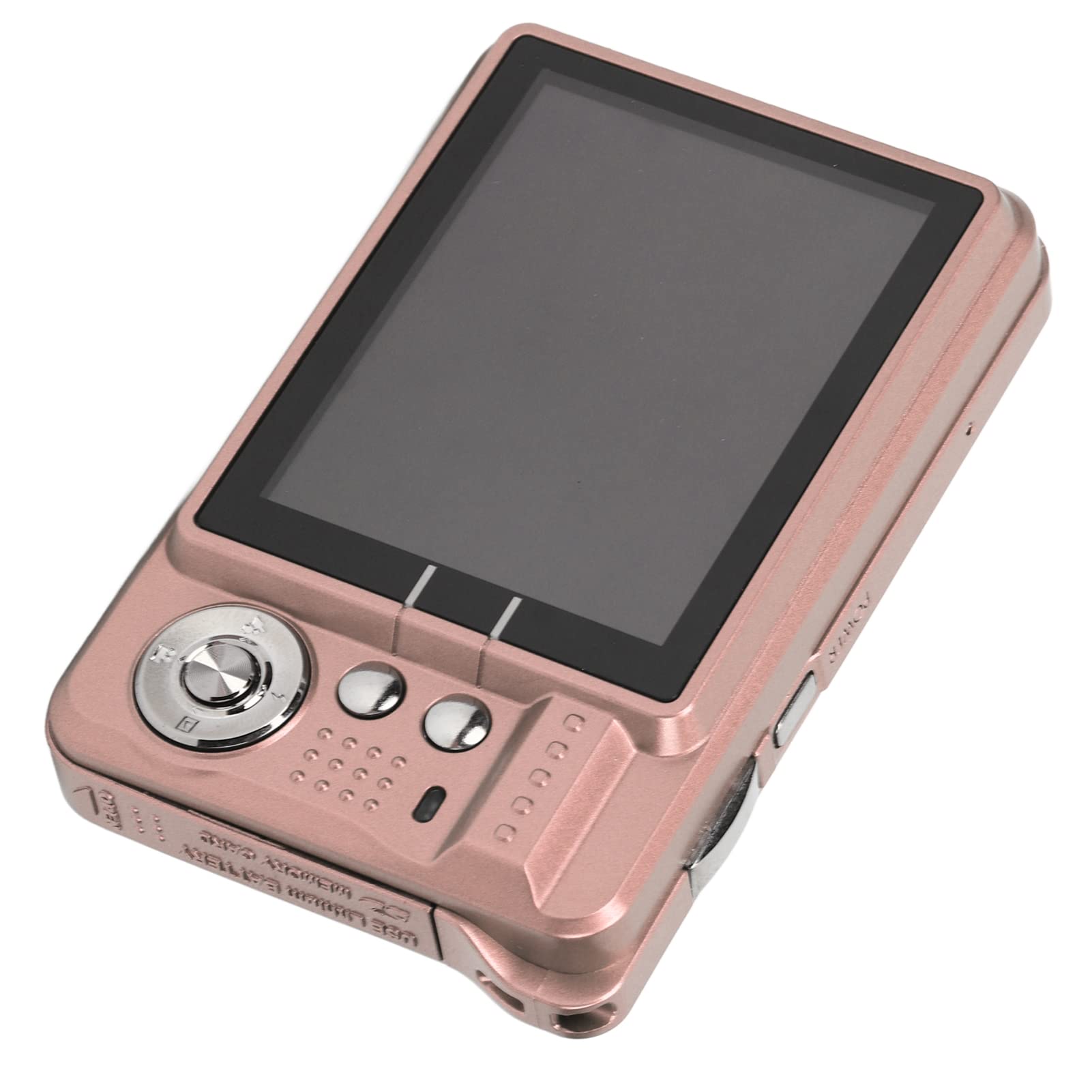 Macchina Fotografica Digitale, Focusinc 4K 56MP Fotocamera con Autofocus, Videocamera Pieghevole 180° da 3 Zoom Digitale 16X, Scheda 32GB Inclusa, Compatta Ricaricabile per Principianti Studenti-Rosa