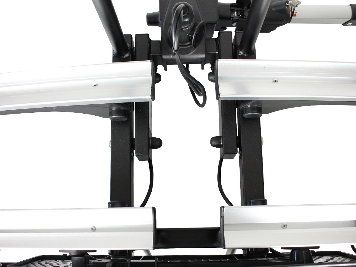 Bullwing SR7 Fahrradträger für Anhängerkupplung für E-Bikes geeignet mit Schnellverschluss,zusammenklappbar und vormontiert