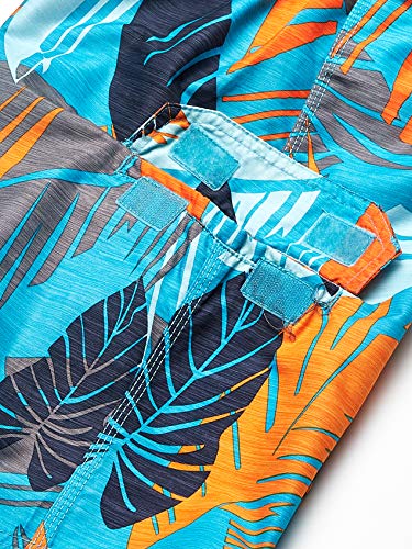 Image of Kanu Surf Men's Big Viper Extended Size Stripe Swim Trunk