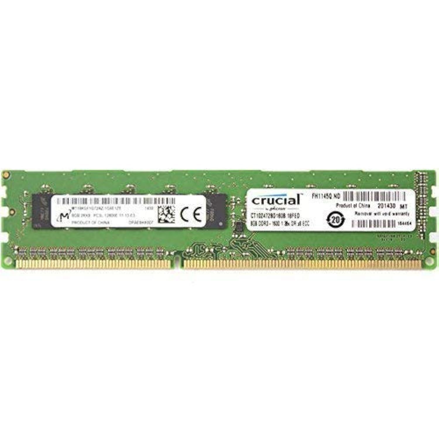 Amazon.co.jp: Micron ddr3 – 1600 8 GB / 512mx8 ECC cl11 Mircon