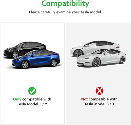 Miniatura 6 de Bioton Protector de pantalla de vidrio con nanortextura diseñado para Tesla Model 3 (2023-2017)  Tesla Model Y (2024-2020) con control central de