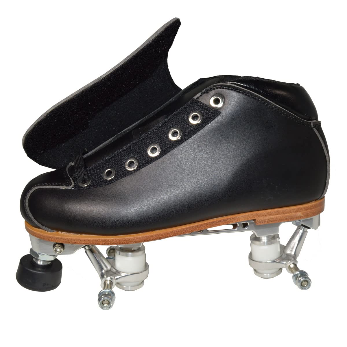 Anabolix Solleret Freestyle Roller Skate Boots (6) Black