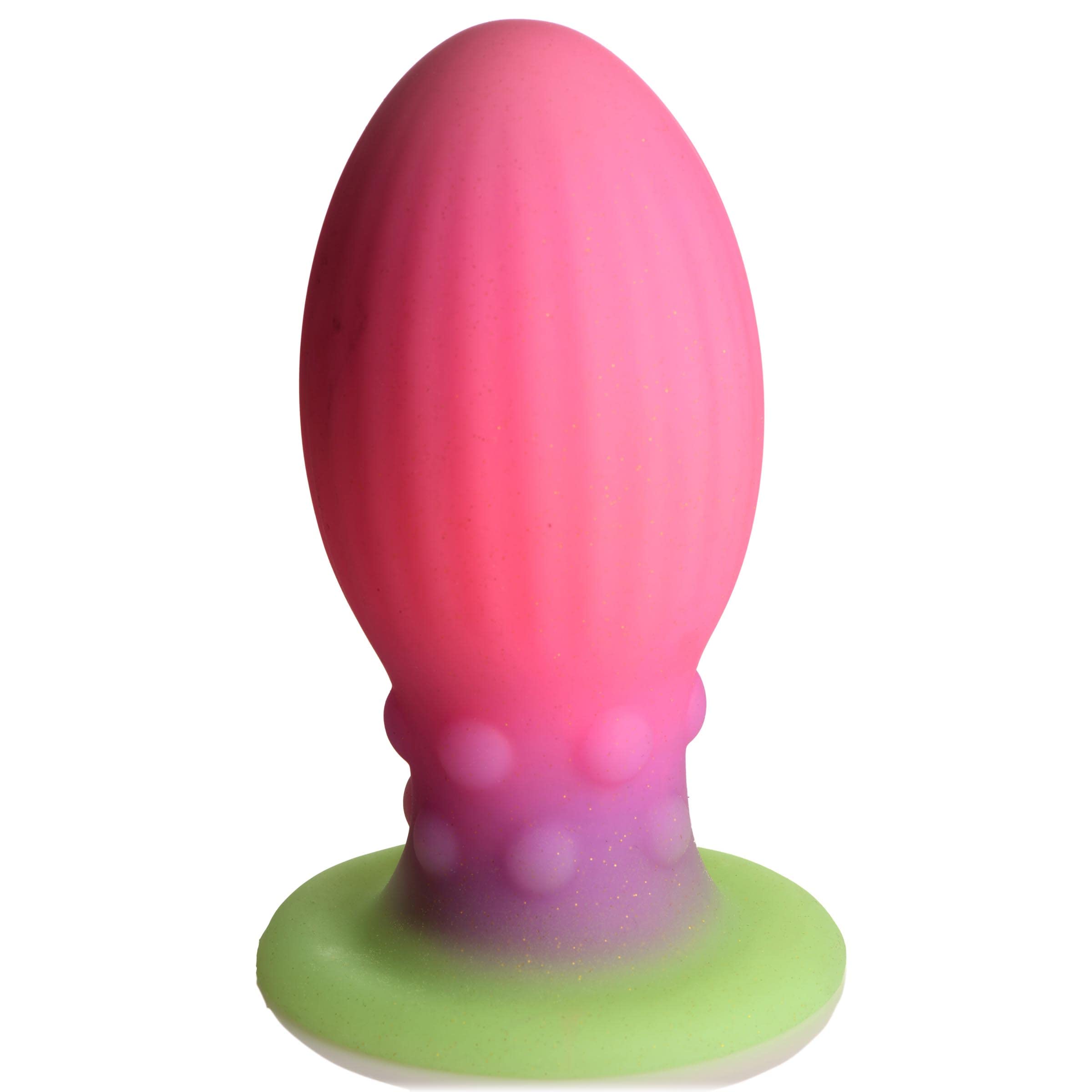 egg 6月号 PINK & SEXY CREATURE COCKS Xeno Egg Glow in the Dark Premium Silicone Egg