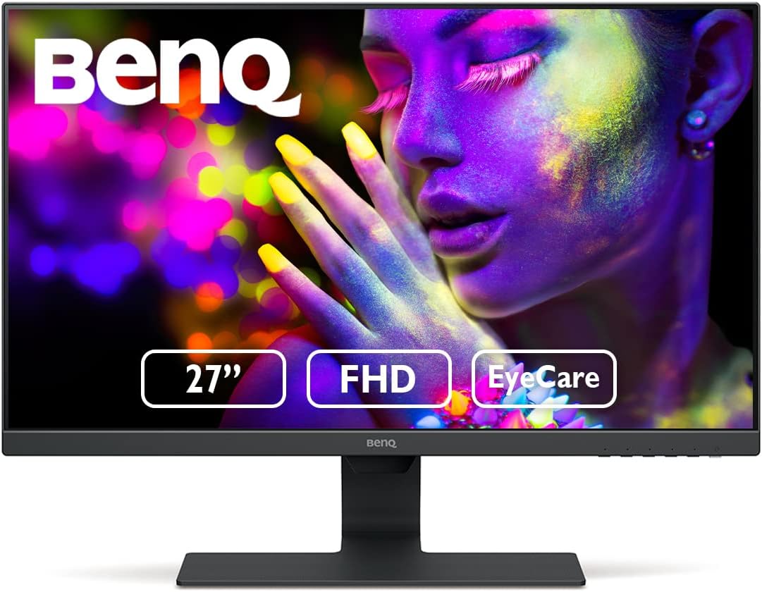 BenQ BL2780 27 Inch 1920 x 1080 IPS LED Multimedia Monitor, Brightness Intelligence Sensor, Black