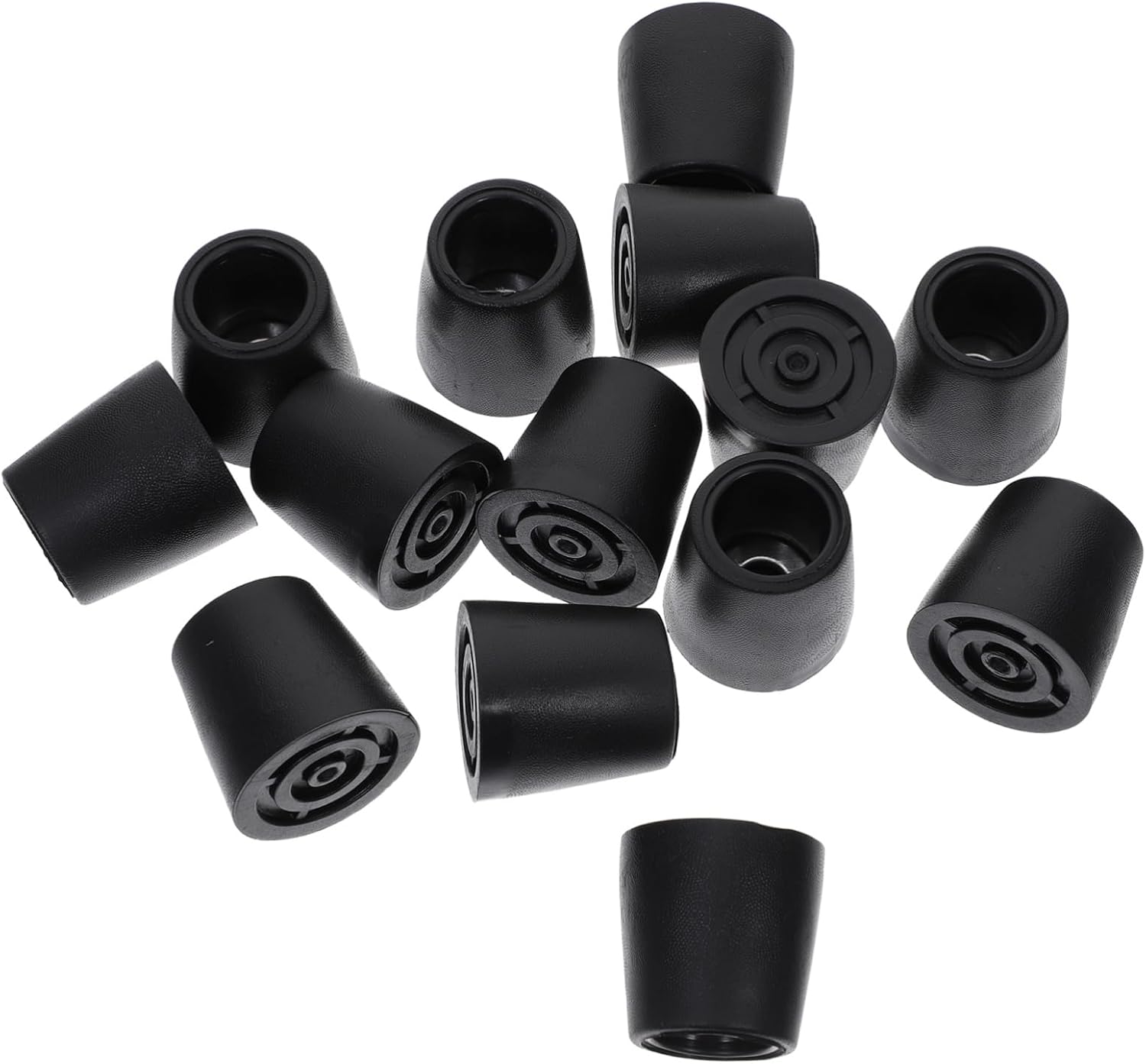 20pcs Rubber Chair Leg Caps for Hardwood Furniture Moving Pads Protectors for Outdoor Dining Room Chairs