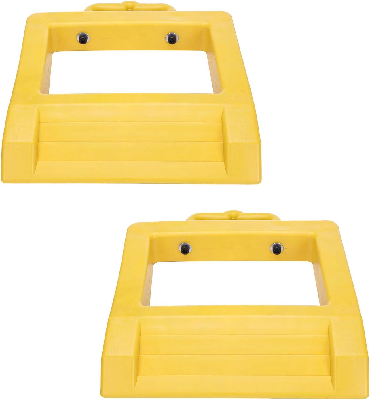 2 PCS Rubber Pallet Jack Stopper Heavy Duty Wheel Chock Jack Stabilizer, Pallet Jack