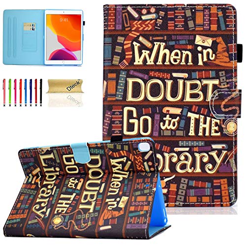 iPad 7th Generation Case, iPad 10.2 Case, Dteck Slim Fit Folio Stand Premium