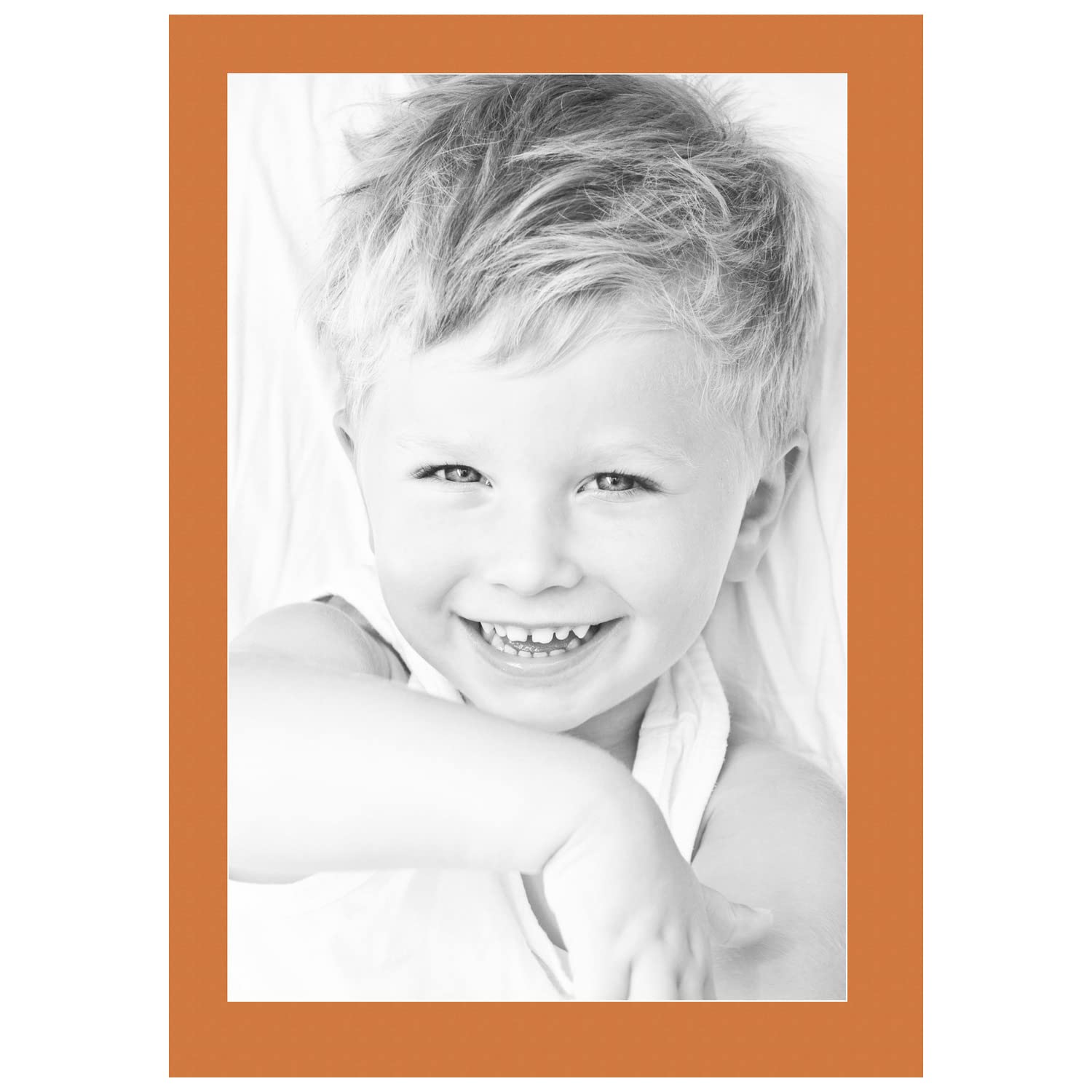 18x27 Tangerine / Octoberfest Custom Mat for Picture Frame with 14x23 opening size (Mat Only, Frame NOT Included)