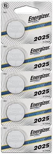 Energizer Baterías de litio industriales, 2025, paquete de 5 baterías, ECRN2025