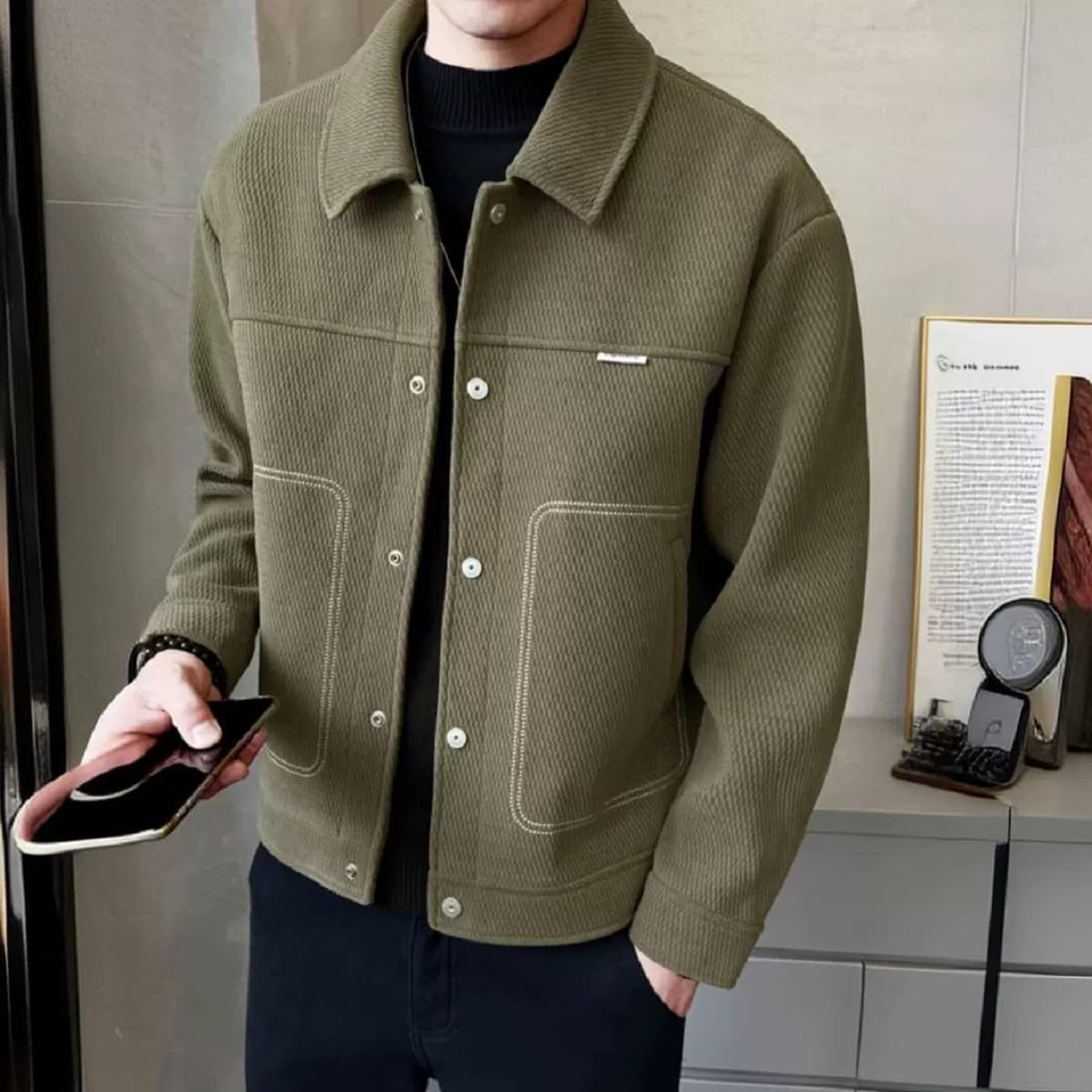 ヴィンテージ david gerard リアル レザージャケット キャメル