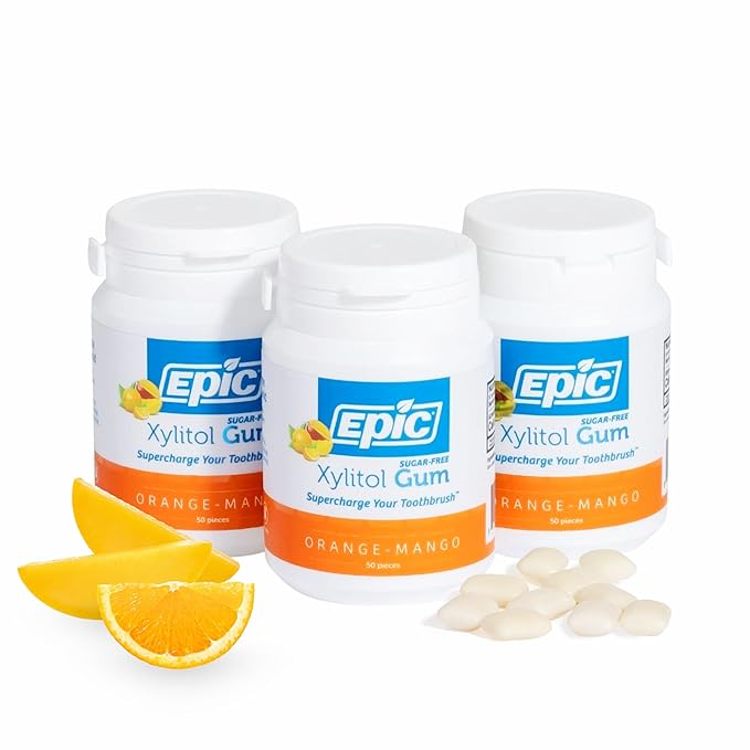 Chicle Epic Orange Mango y Mentas Fruit - 425 Unidades - Sin Azúcar, Sin Gluten miniatura 2