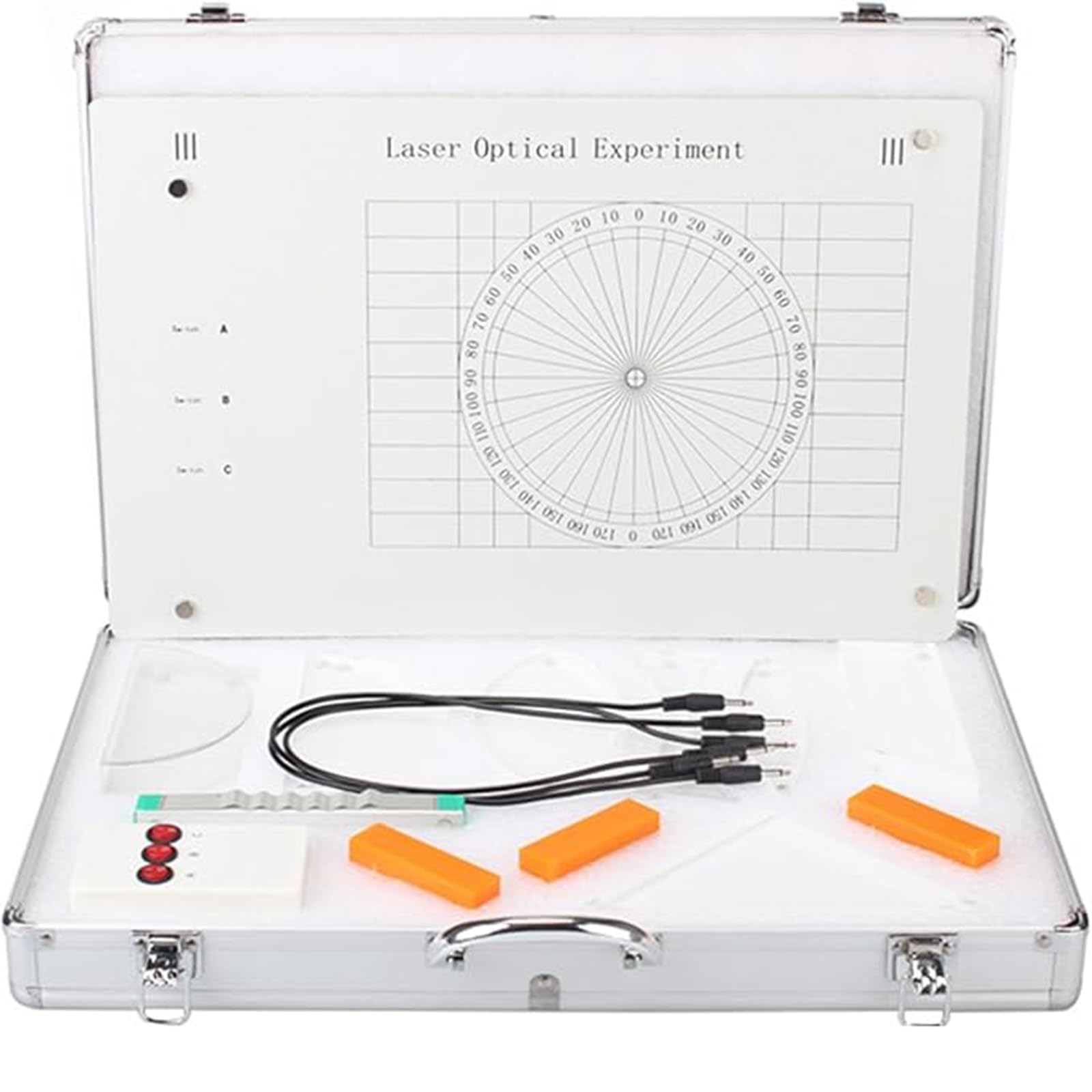 Kit Ottica Magnetica - Prismi geometrici e specchi per dimostrazioni scientifiche e fisiche