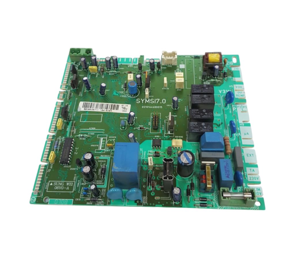 Placa Electrónica Original para Caldera 0310144400015 V1 - Modelo de 4 Relés - Compatible con Diferentes Modelos - Pieza de Repuesto Reacondicionada - Garantía por 1 Año