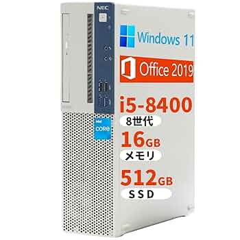 NEC Mate デスクトップPC Intel Core i5 9th Gen Amazon.co.jp: 【整備済み品】NEC Mate ML-5 デスクトップ