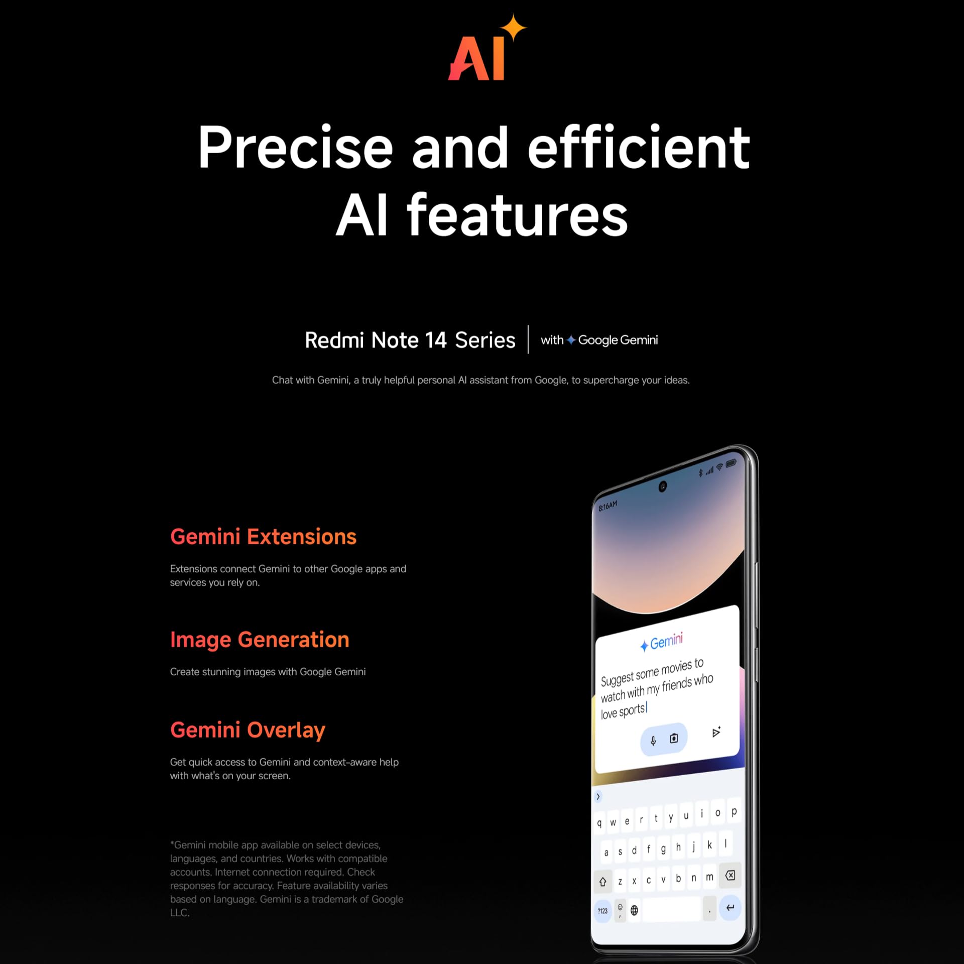 XIAOMI Smartphone Redmi Note 14 Pro 5G, 8+256GB, fotocamera AI da 200MP, IP68, ricarica turbo da 45W con batteria da 5110mAh, funzionalità AI (caricabatterie non incluso), Verde