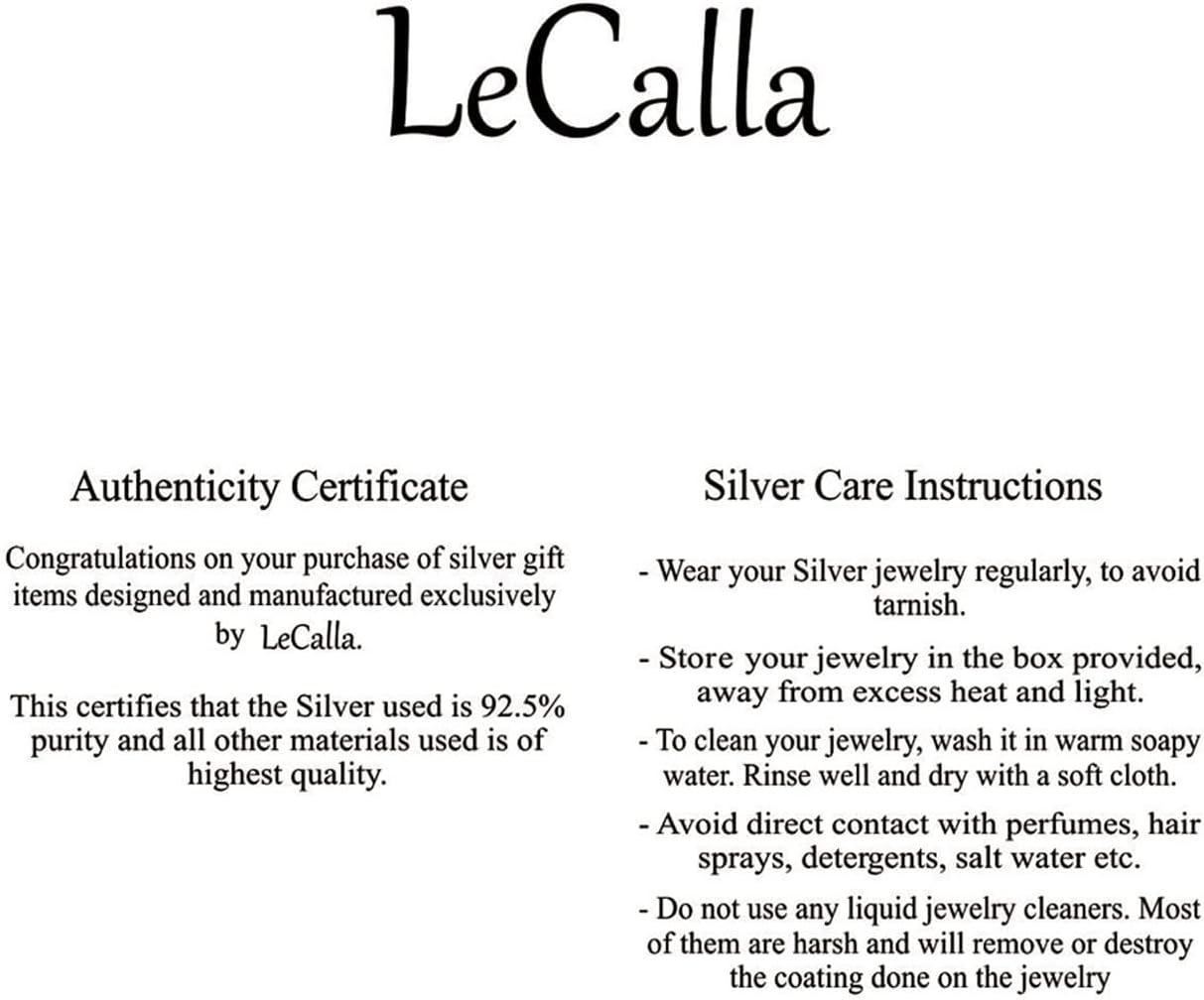 LeCalla 925 Sterling Silver Hoop Earrings for Women | Diamond-Cut Hoop Earrings | Oval & Round Shape Twisted Texture Earring Hoops - Image 7