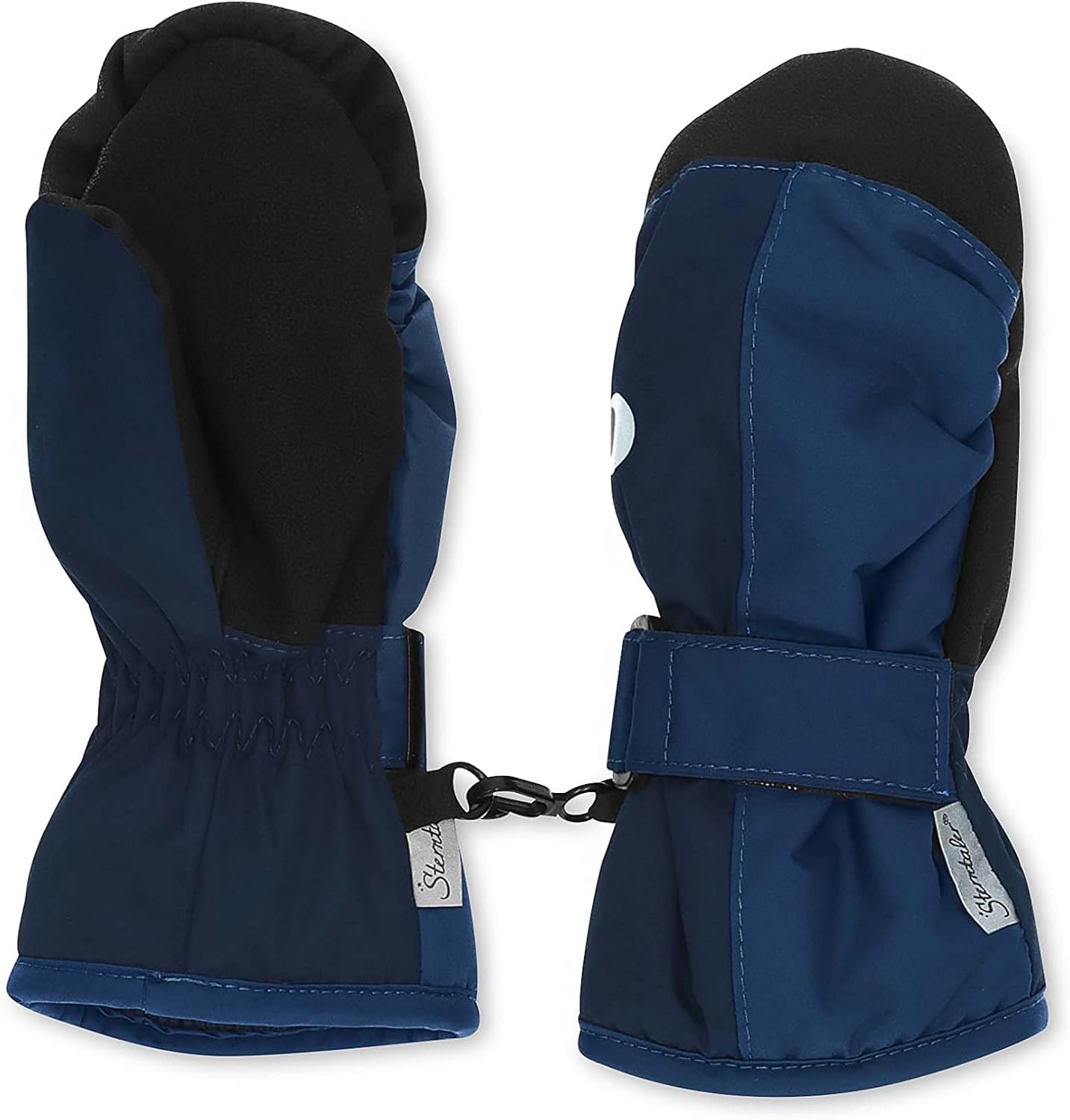 Sterntaler Mittens with thumb, knitted band and Velcro closure unisex-child Mittens (1-Pack)