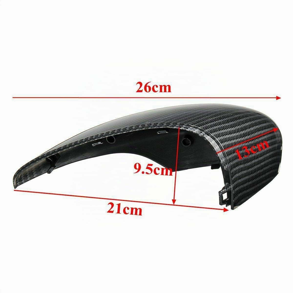 Copri Specchietto Retrovisore Ricambio Per Ford Fiesta MK7 2008-2017 Calotta Specchio Sinistra & Destra