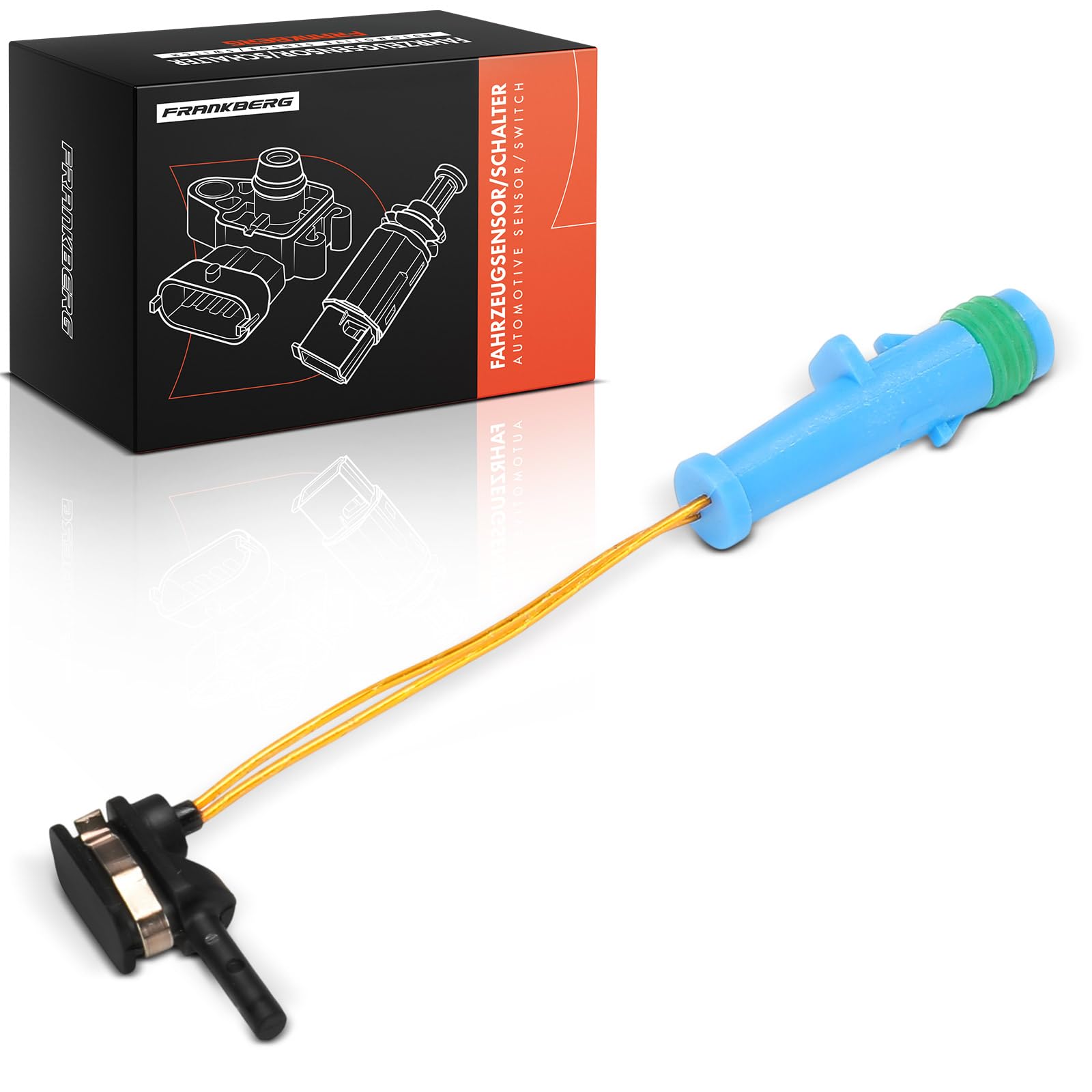Frankberg Indicatore di usura Usura delle pastiglie dei freni Anteriore Compatibile con B-Class W245 B-Class W242 W246 Classe C W205 Classe C T-Model S205 GLC X253 Replace# 1695401617