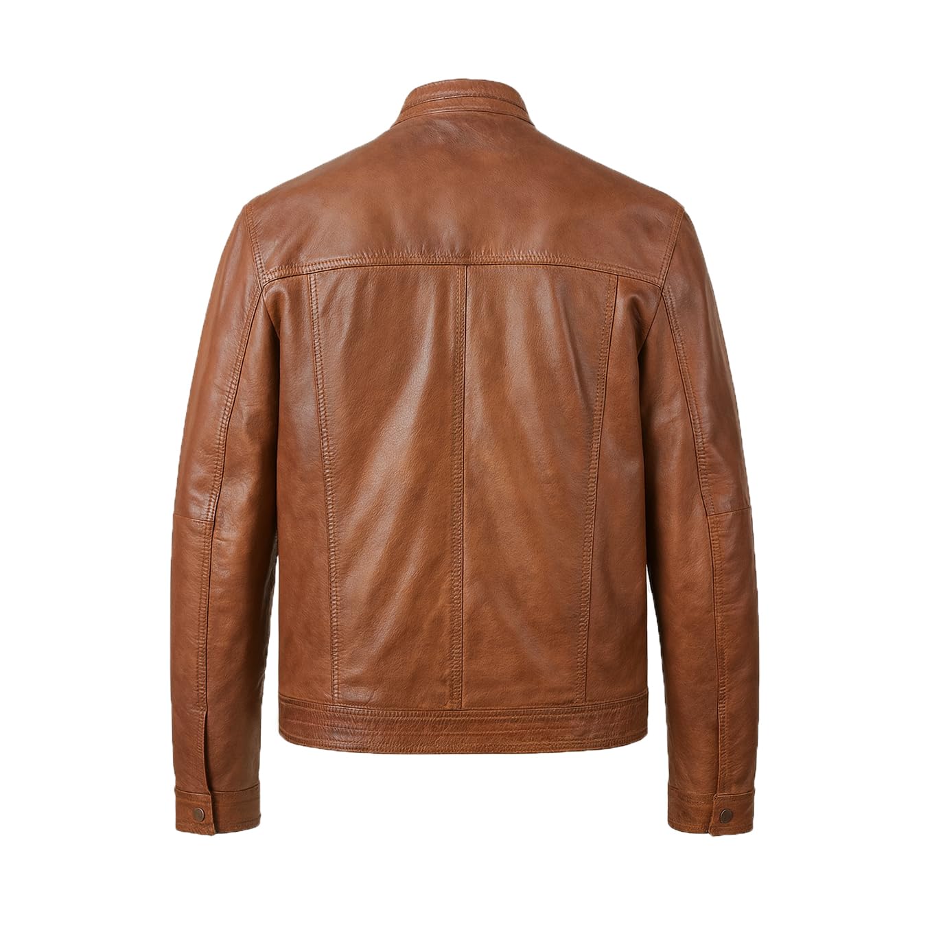 Zerimar Chaqueta hombre - Chaqueta de cuero hombre - Cazadora piel hombre - Chaqueta hombre piel - Chaqueta casual Hombre - Chaqueta cuero hombre