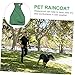 WEKAMOS Pet Raincoat for Adjustable Lightweight Belly Cover for Wet Weather Green for Outdoor Fun Rainy Days