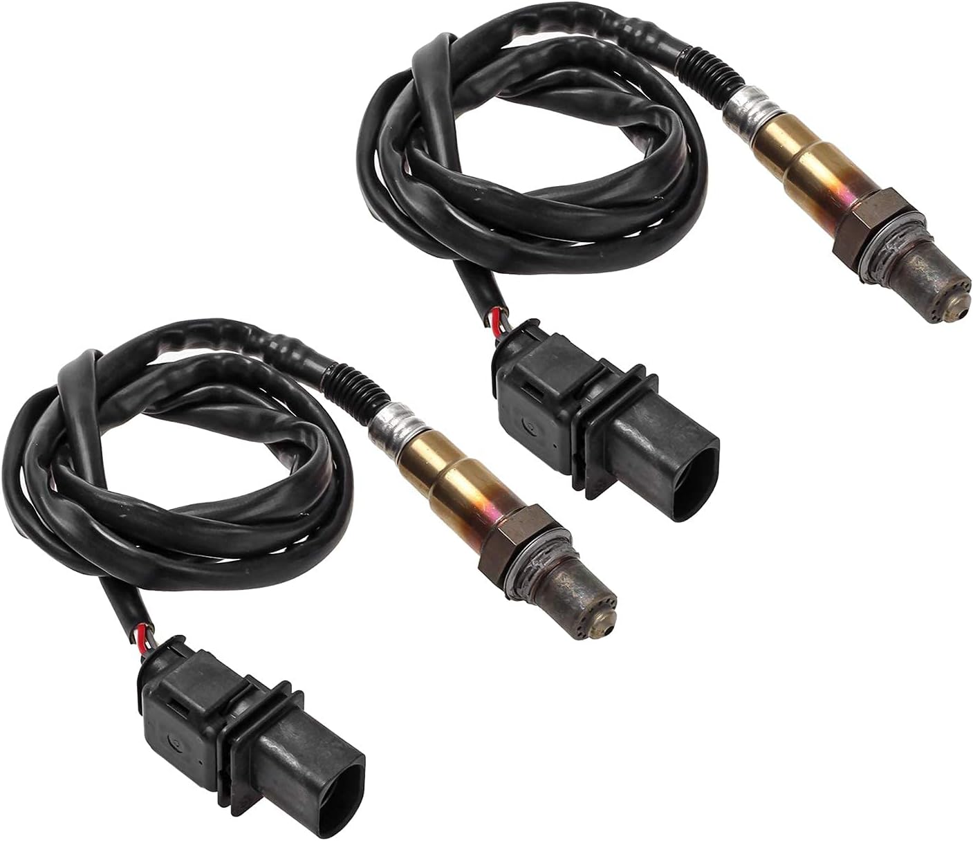 Maxfavor 2Pcs Upstream Oxygen O2 Sensor Replacement for BMW 2004 2005 325Ci 325I 2.5L for M54 Engine,2004-2006 330Ci 330I 525I 530I 2.5L 3.0L 2006 2005 2004 2003 02 Oxygen Sensor 234-5137 x2