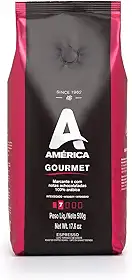 Café Torrado em Grãos América Gourmet 500 g