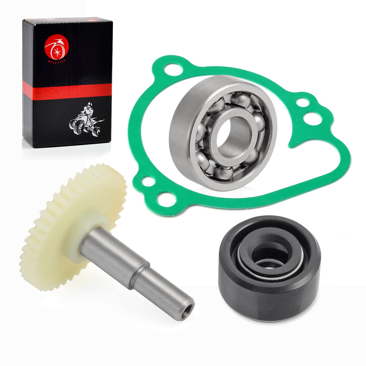 Water Pump Rebuild Kit IMPELLER SHAFT Gaskets Seal For KAWASAKI