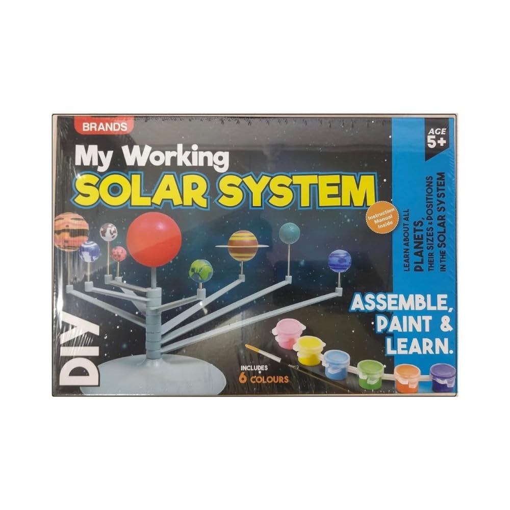 My Working Solar System for Kids, Planetarium Model Kit Projector, Learning Planet System Science Kit, Educational Astronomy DIY Toy Kit, Ideal Gift for Boys & Girls 4+ Years Old (B0CZL94FB4) Amazon Price History, Amazon Price Tracker