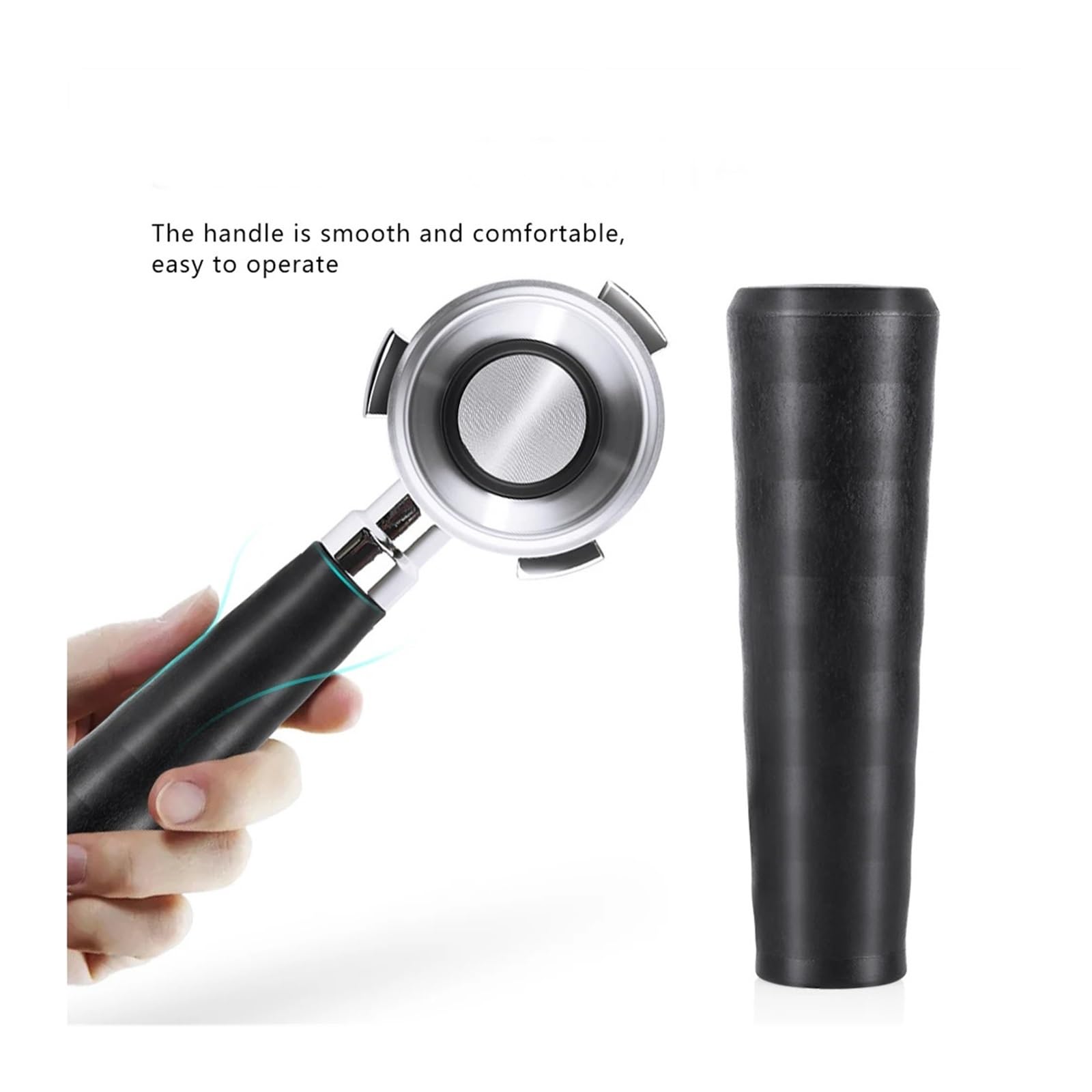Portafiltro Portafiltro Senza Fondo Da 51 Mm, Compatibile Con Delonghi, Compatibile Con EC685, Cestello Filtro Di Ricambio In Acciaio Inossidabile 304, Accesso Al Caffè(Hown in images D)
