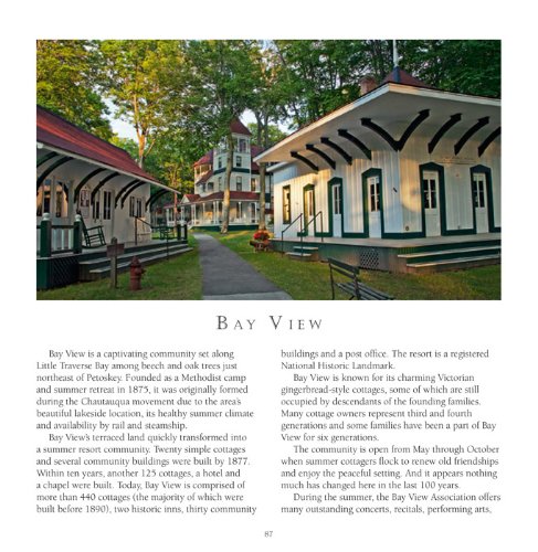 Harbor Springs, Petoskey And Bay View By Barton, Mike With Mary Agria And Stafford C. Smith (2010) Hardcover #TOP5