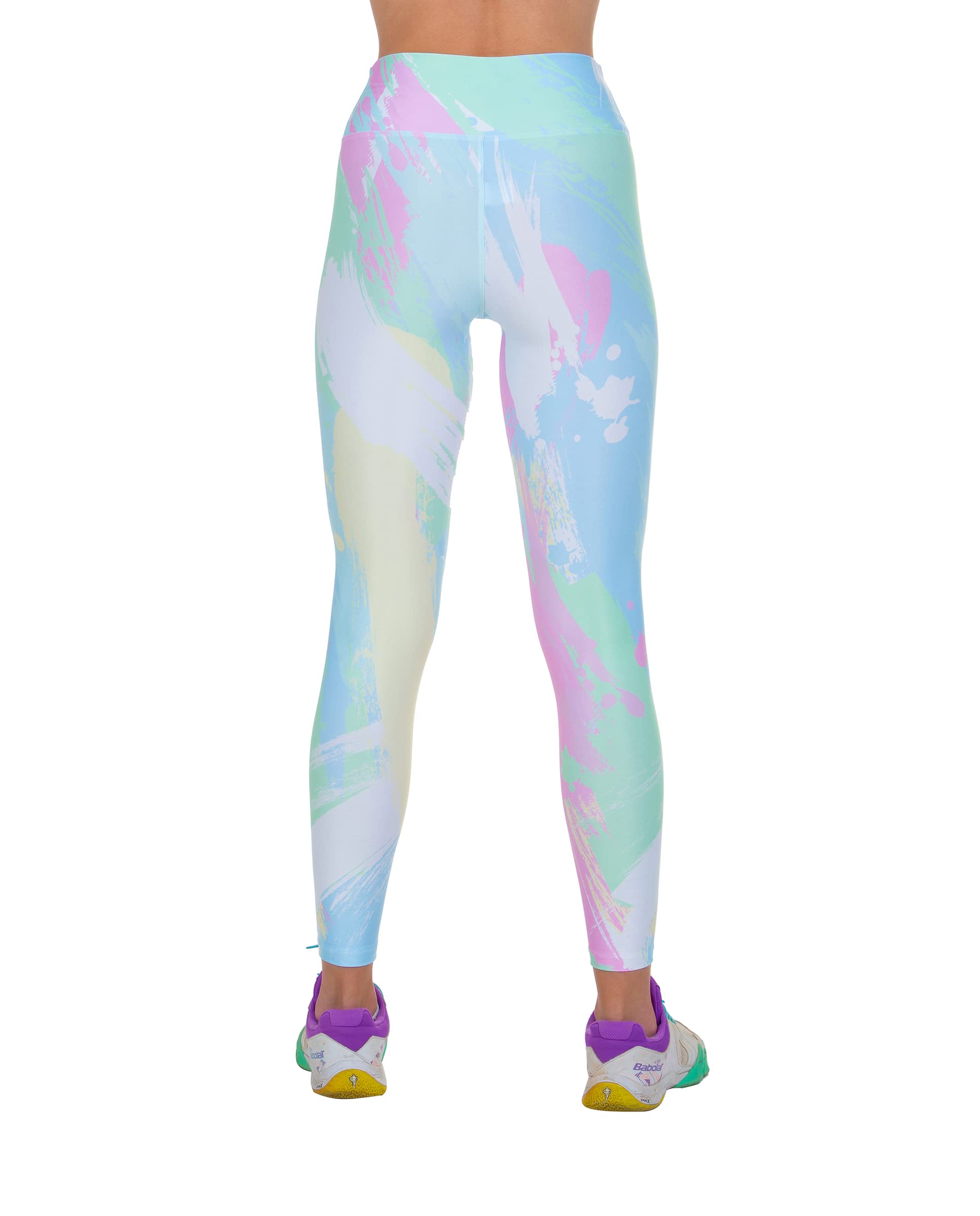Dylow Leggings Depayser Manchas de Colores Pastel - Pantalones Deportivos Mujer