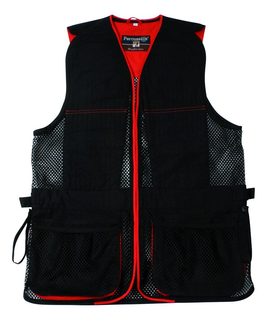Percussion Unisex Blue Gilet Ball Trap Evo Skeet Clay Pigeon Shooting Vest