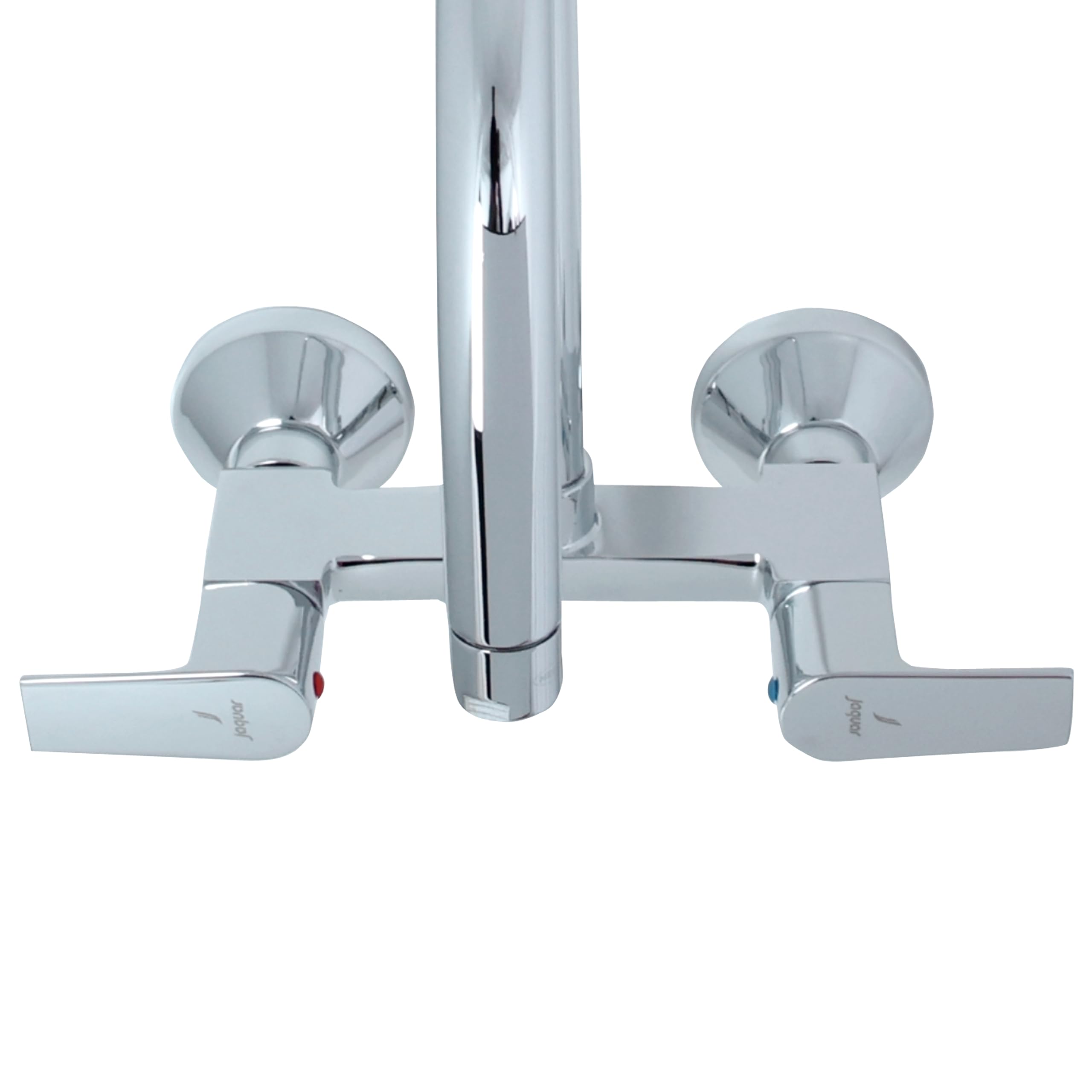 JAQUAR ARIA Series Wall Mounted HOT and COLD BASIN MIXER (Chrome