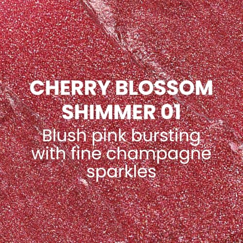 Image of Typsy Beauty Glossified Lip Plumer (Cherry Blossom with Shimmer) | 3-in-1 | Hydrating & Nourishing Lip Balm | Instant Fullness with Lip Plumper | High Shine Lip Gloss | Formulated In Korea | 2.6gm