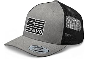 FAFO USA Flag Trucker Hat