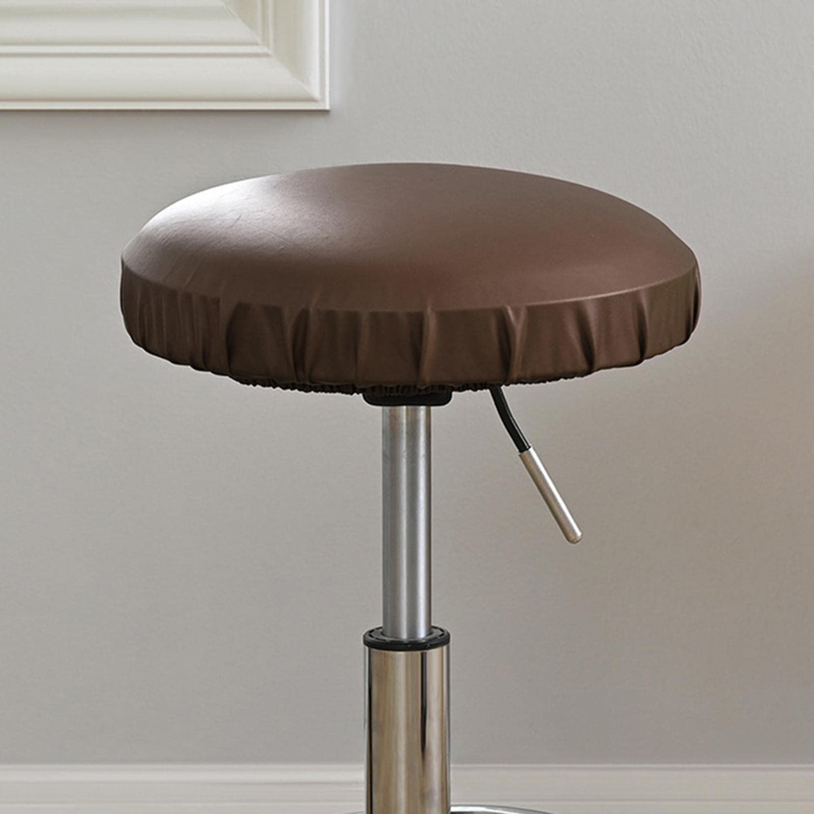 perfk 4x Coprisedile per Sgabello, Coprisedile Rotondo Resistente Alla Polvere, per 35-45 Cm