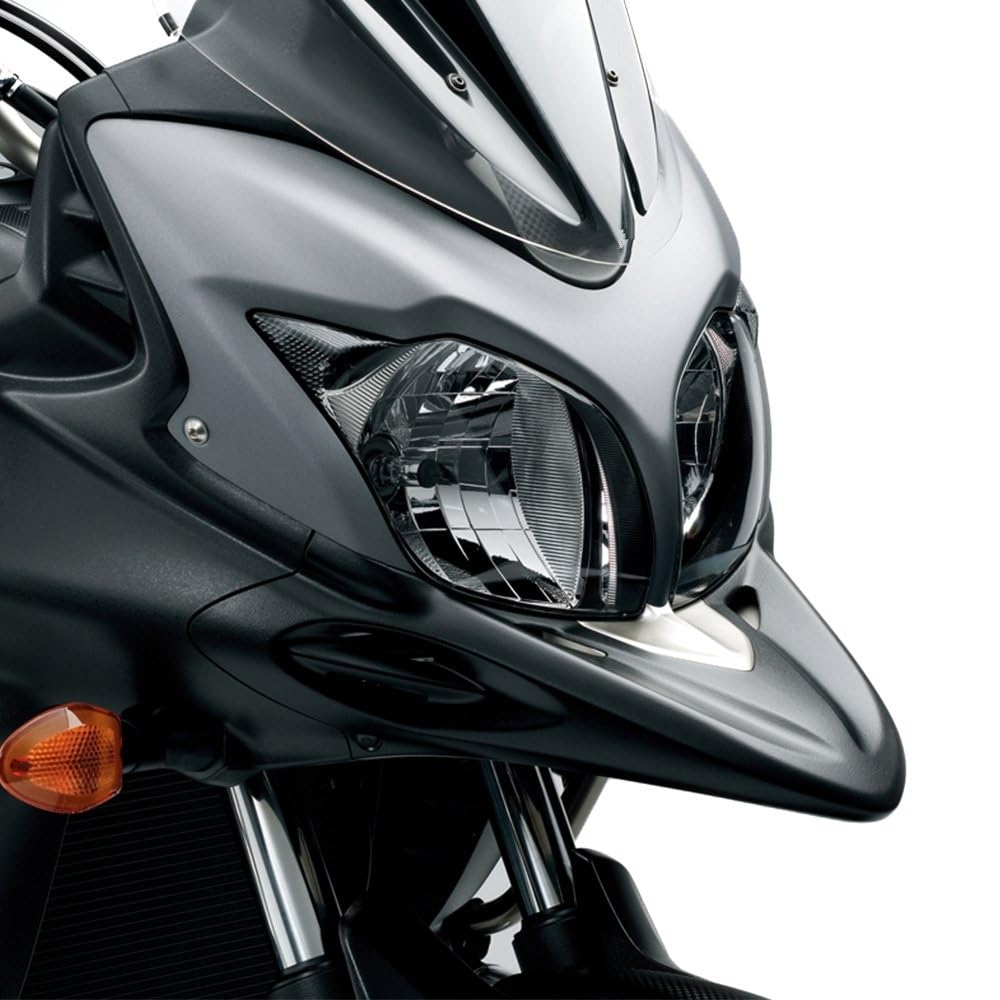Bavettes Moto Pour SUZUKI Pour V-strom 650 DL650 2012 2013 2014 2015 2016 2017 Garde-boue Avant Bec Extension Couverture Roue Garde-boue Moto Plastique Garde-Boue Bavettes Moto ( Taille : Le noir )