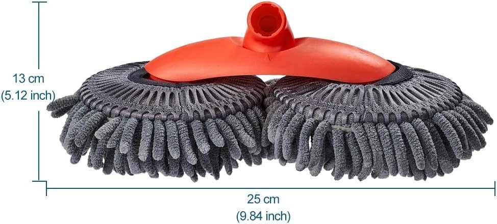Kit di spazzole per lavaggio auto da 157 cm con manico lungo