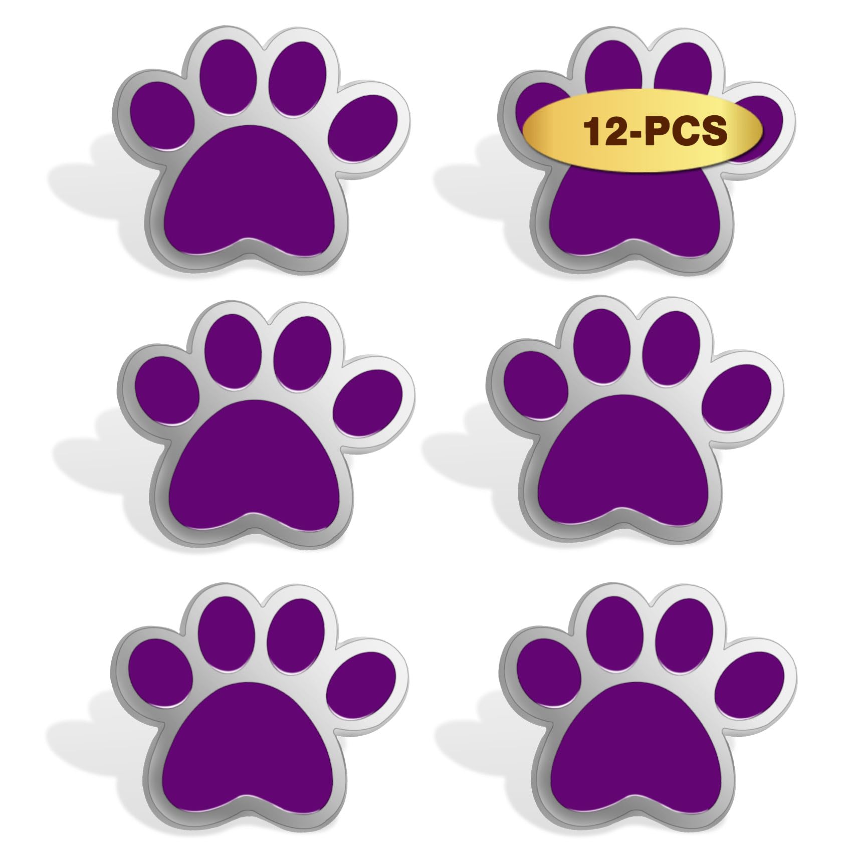 6/12/50/100Pcs Paw Award Lapel Pin Achievement Academic Badge Pins